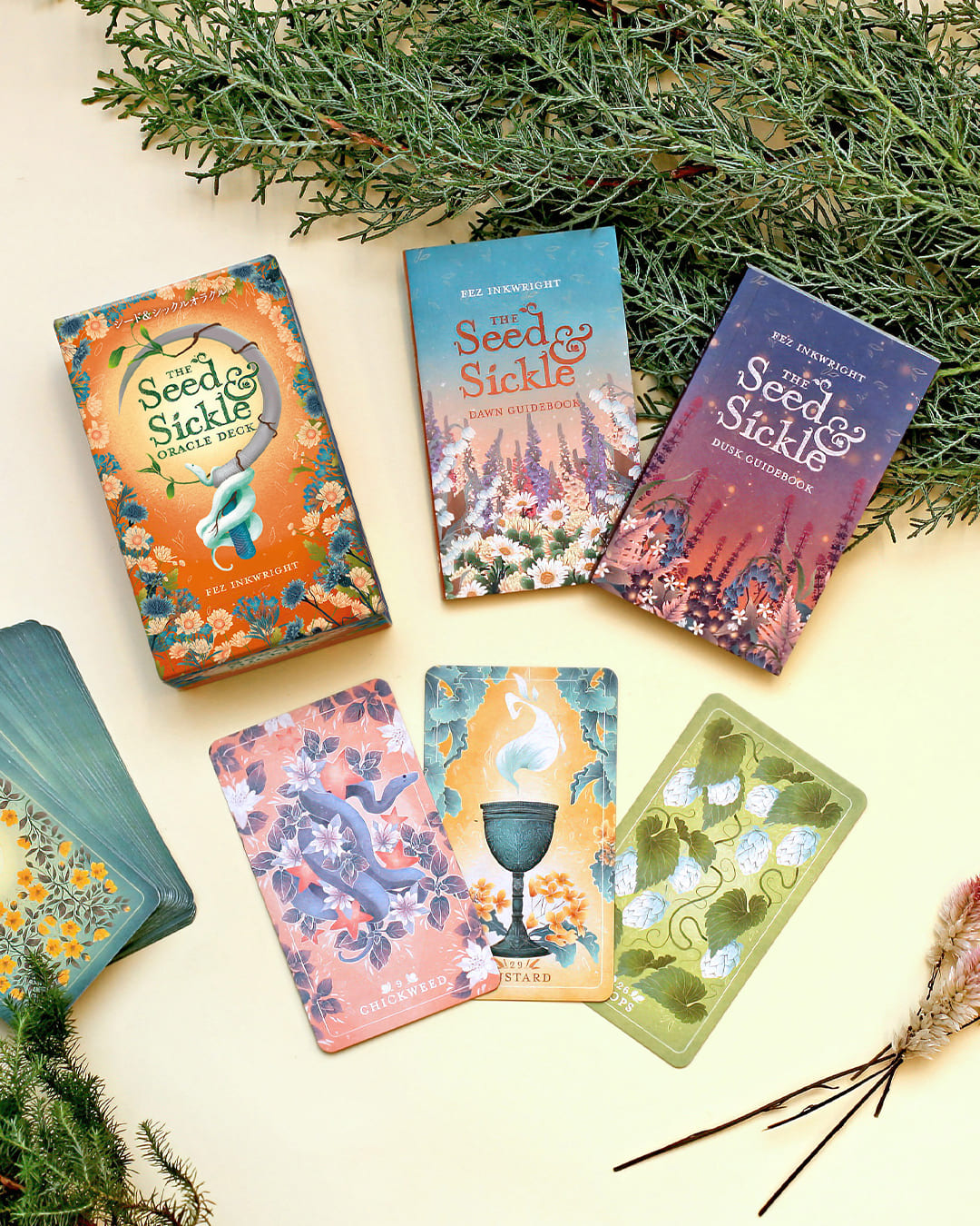 シード＆シックルオラクル （ 日本語解説書付き オラクルカード フェズ