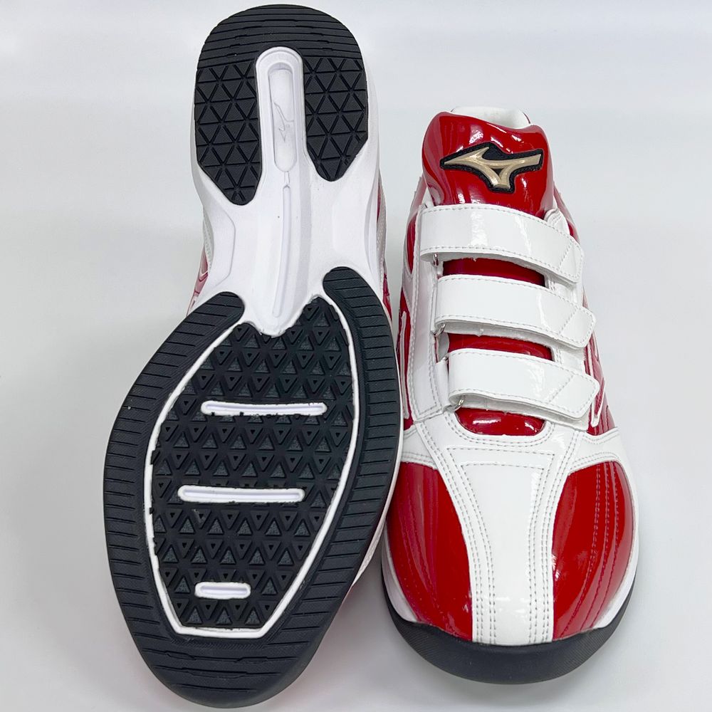 MIZUNO（ミズノ） 【サイズ交換送料無料】レッド×ホワイト 野球