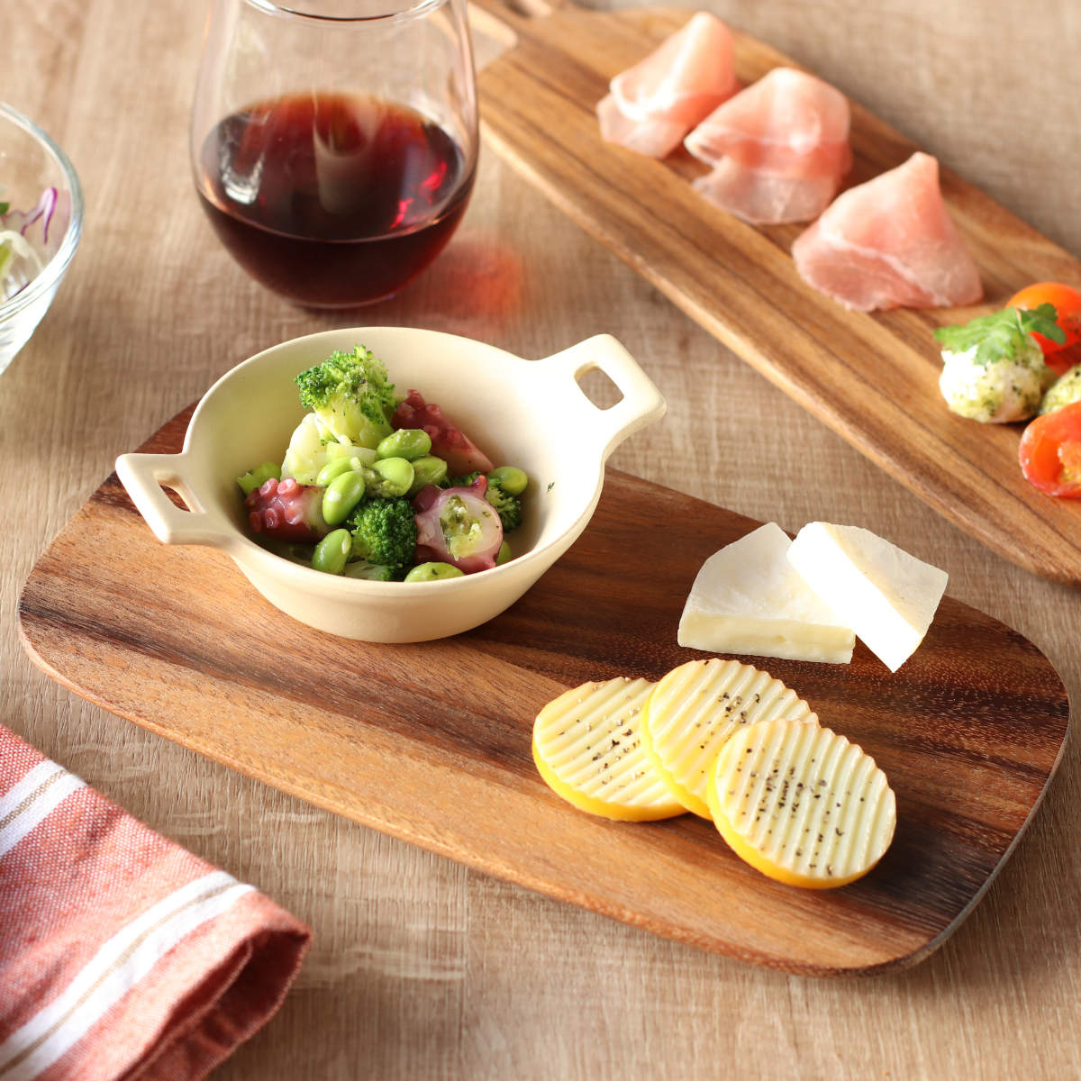 カッティングボード TOOLS ウッドボード S （ まな板 鍋敷き なべしき