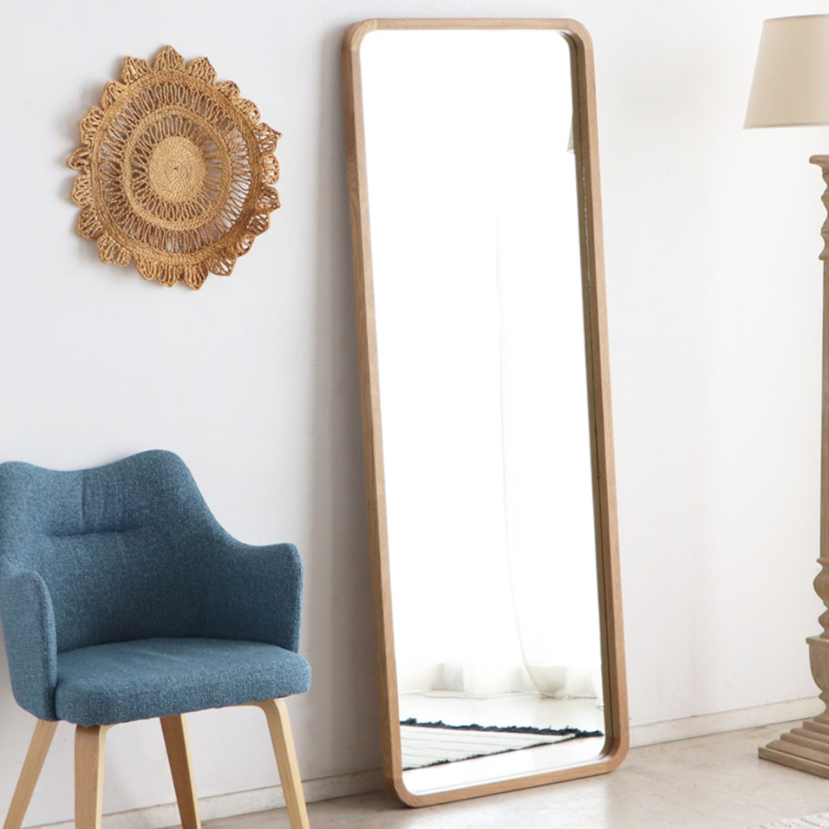 東馬（Tohma） スタンドミラー 全身 60×160cm ハウタ スタイルミラー