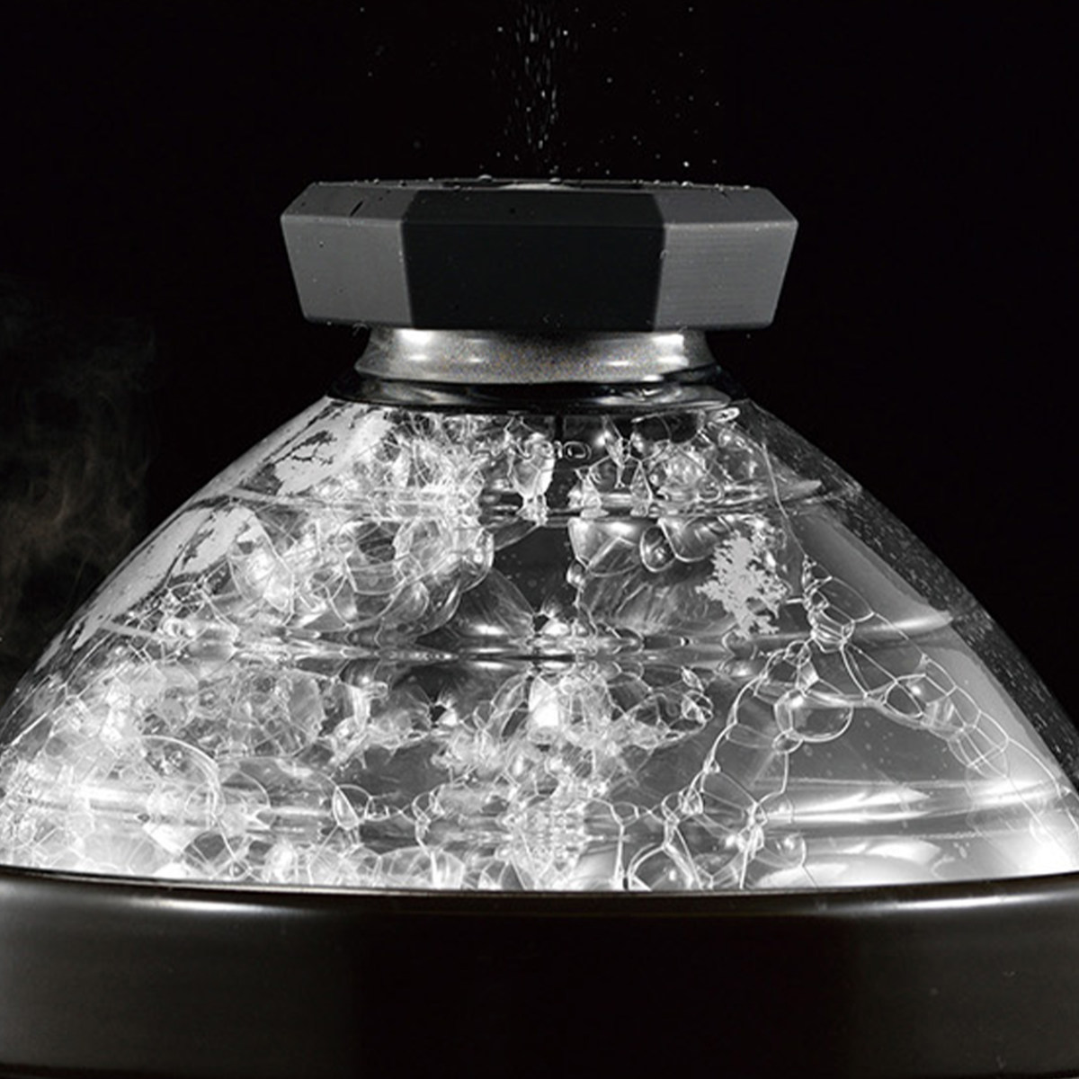 HARIO（ハリオ） フタがガラスのご飯釜 2〜3合 ガス火専用 ガラス蓋