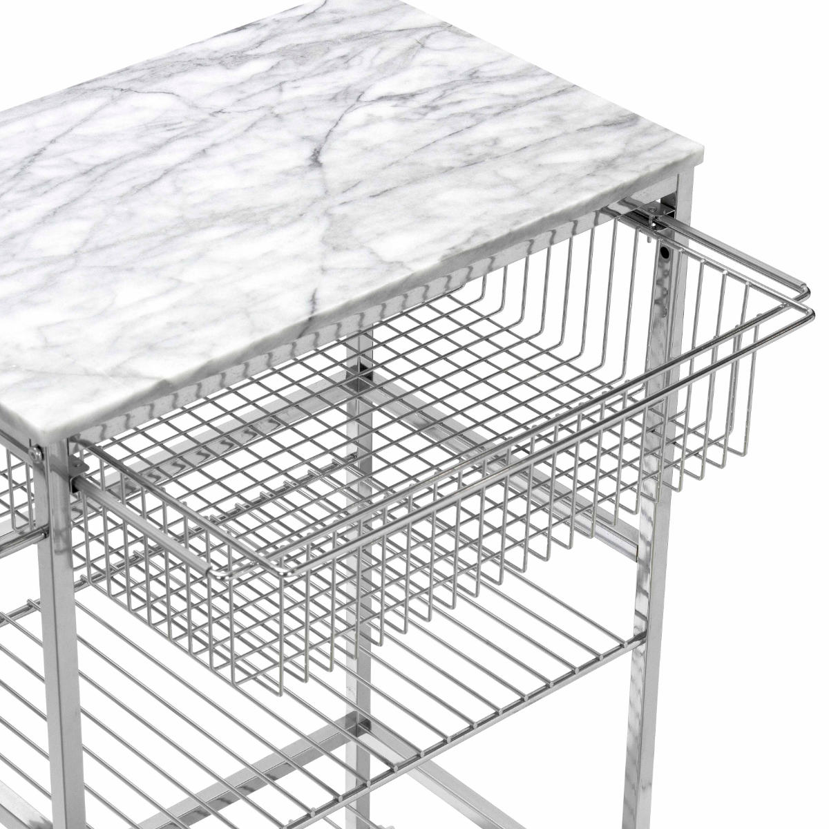 ASPLUND（アスプルンド） キッチンワゴン マーブルトップトローリー L