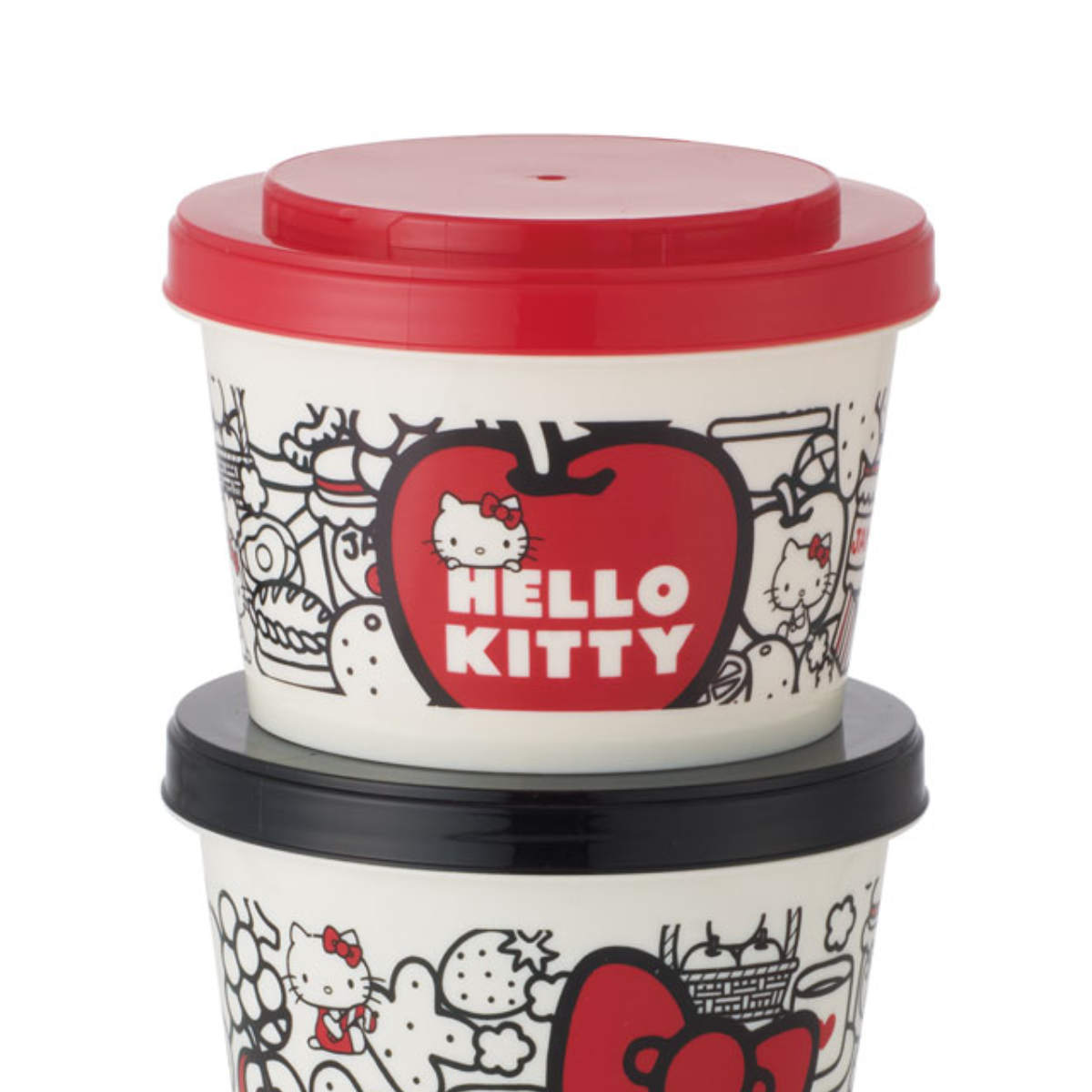 スケーター 保存容器 240ml 薄肉保存容器 3個セット ハローキティ KT