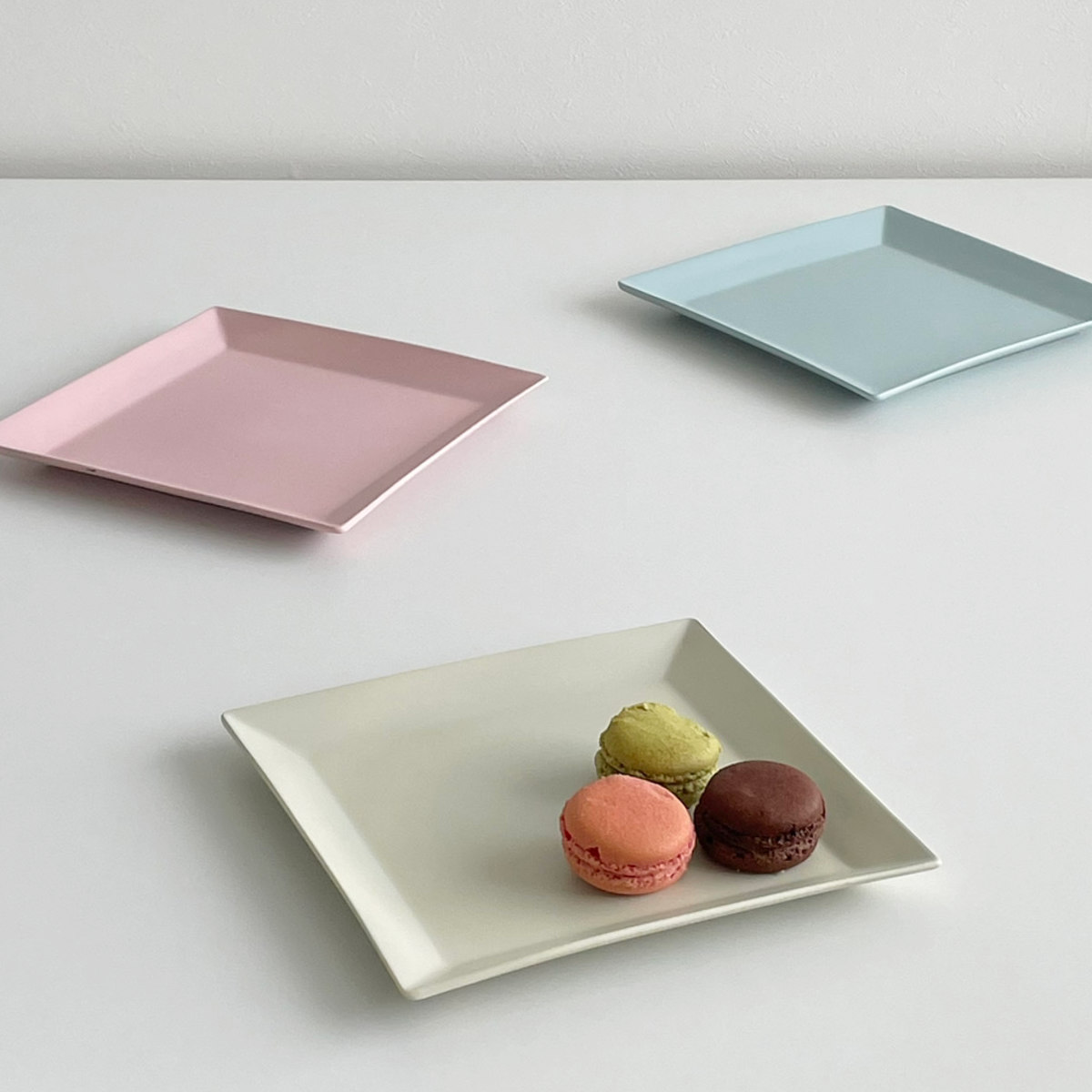 福井クラフト スクエアプレート 19cm プラスチック （ 食洗機対応 電子