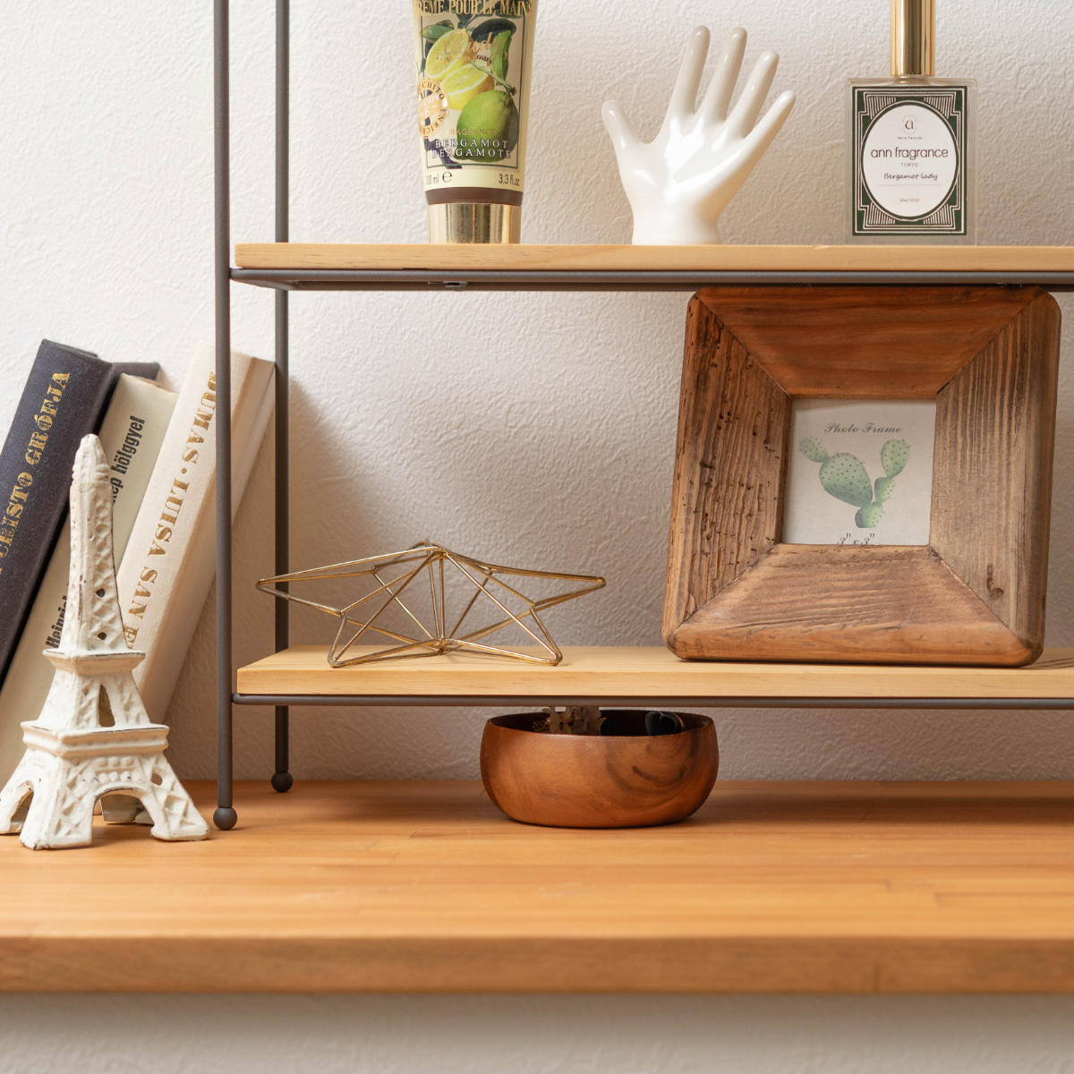 東谷 オープンラック 幅40cm 3段 パイン材 完成品 天然木 （ ラック 棚