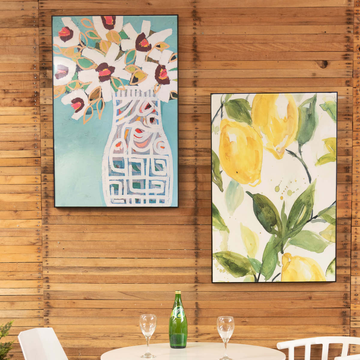 東谷 アートパネル 60×90cm 植物 （ グラフィックパネル デザイン