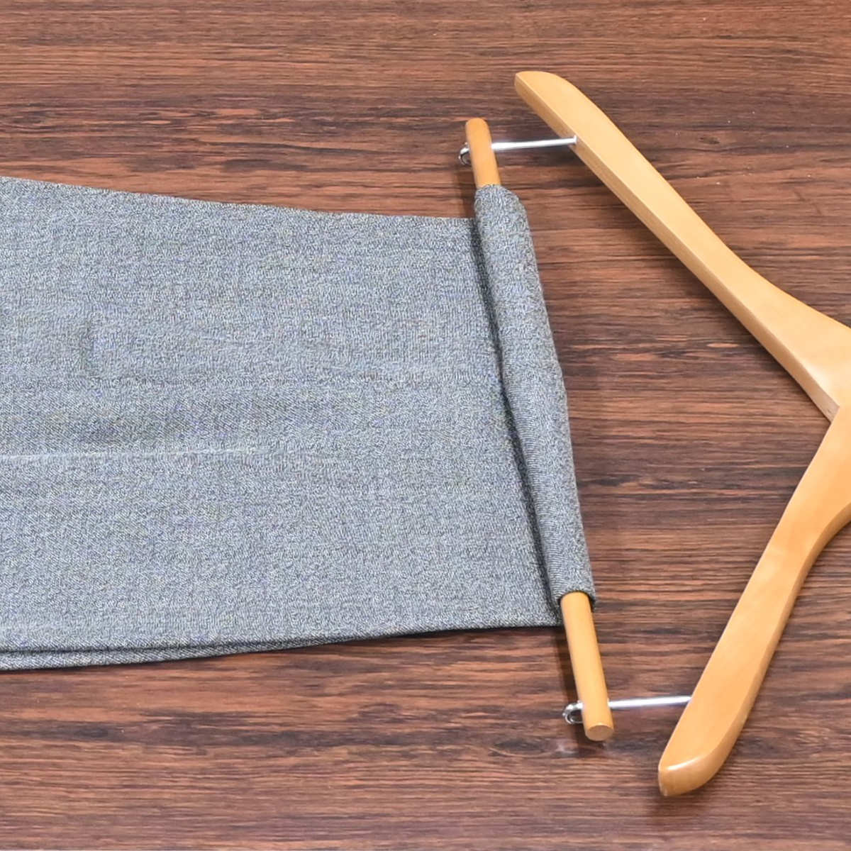 サワフジ ハンガー 木製ハンガー 5本組 （ スーツハンガー 木製 5本