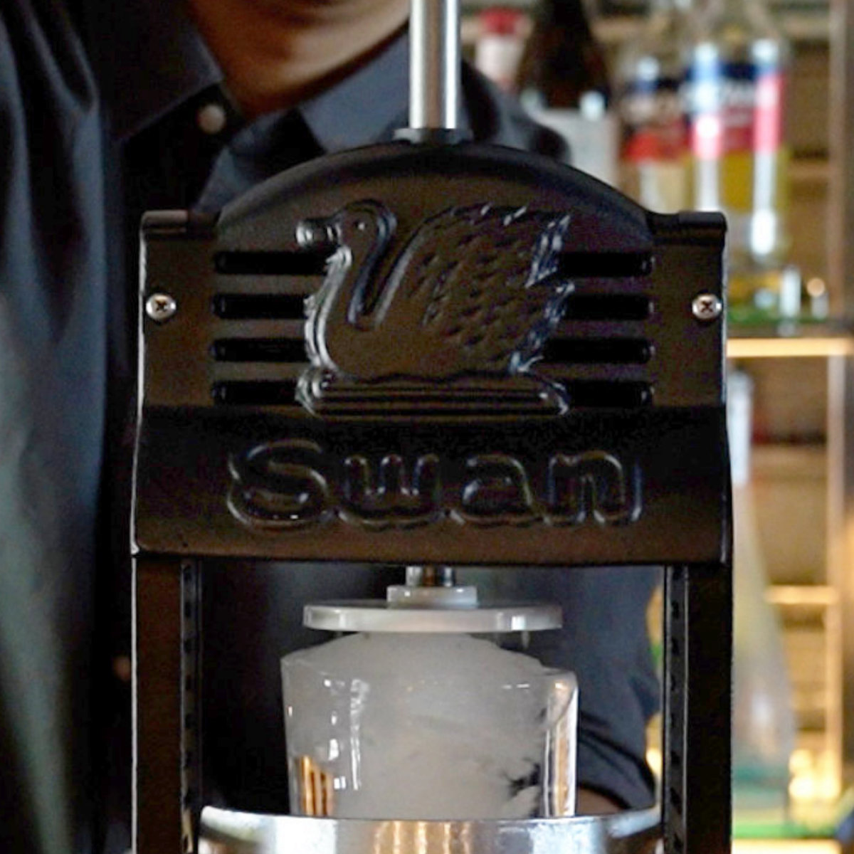 池永鉄工 氷削機 かき氷機 BLACK SWAN W ブラックスワン バラ氷対応