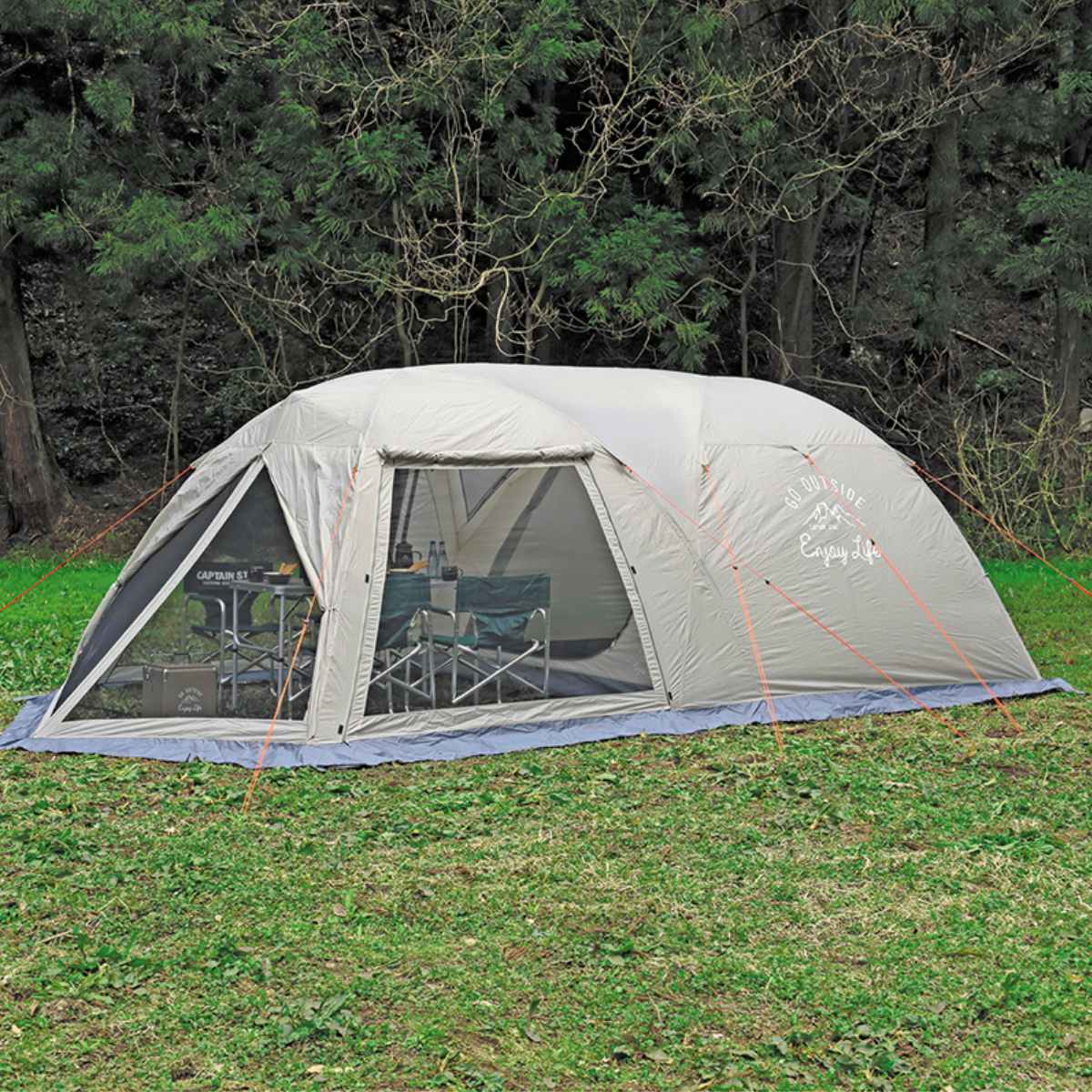 モンテ テント 5人用 6人用 スクリーンツールームドームテント