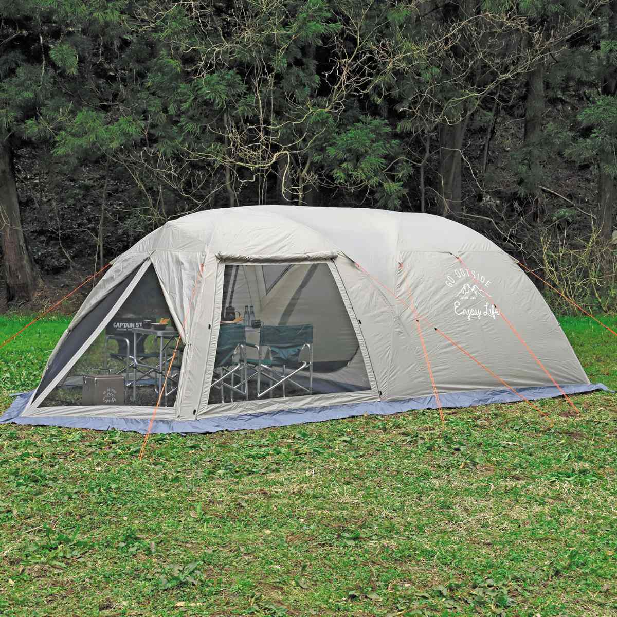 モンテ テント 5人用 6人用 スクリーンツールームドームテント