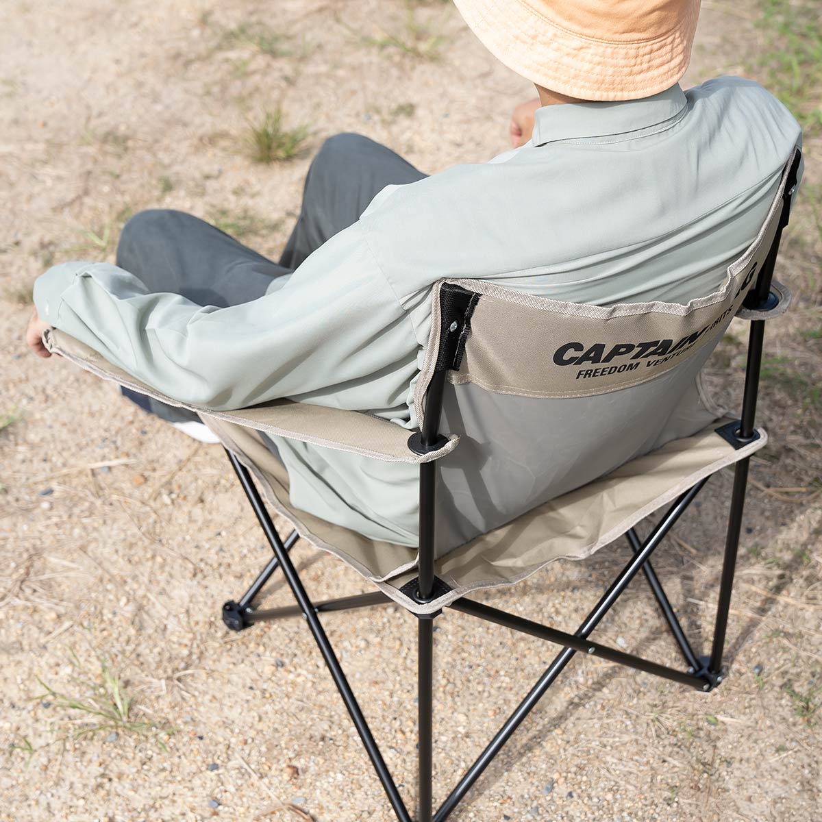 CAPTAIN STAG（キャプテンスタッグ） アウトドアチェア 折りたたみ CS