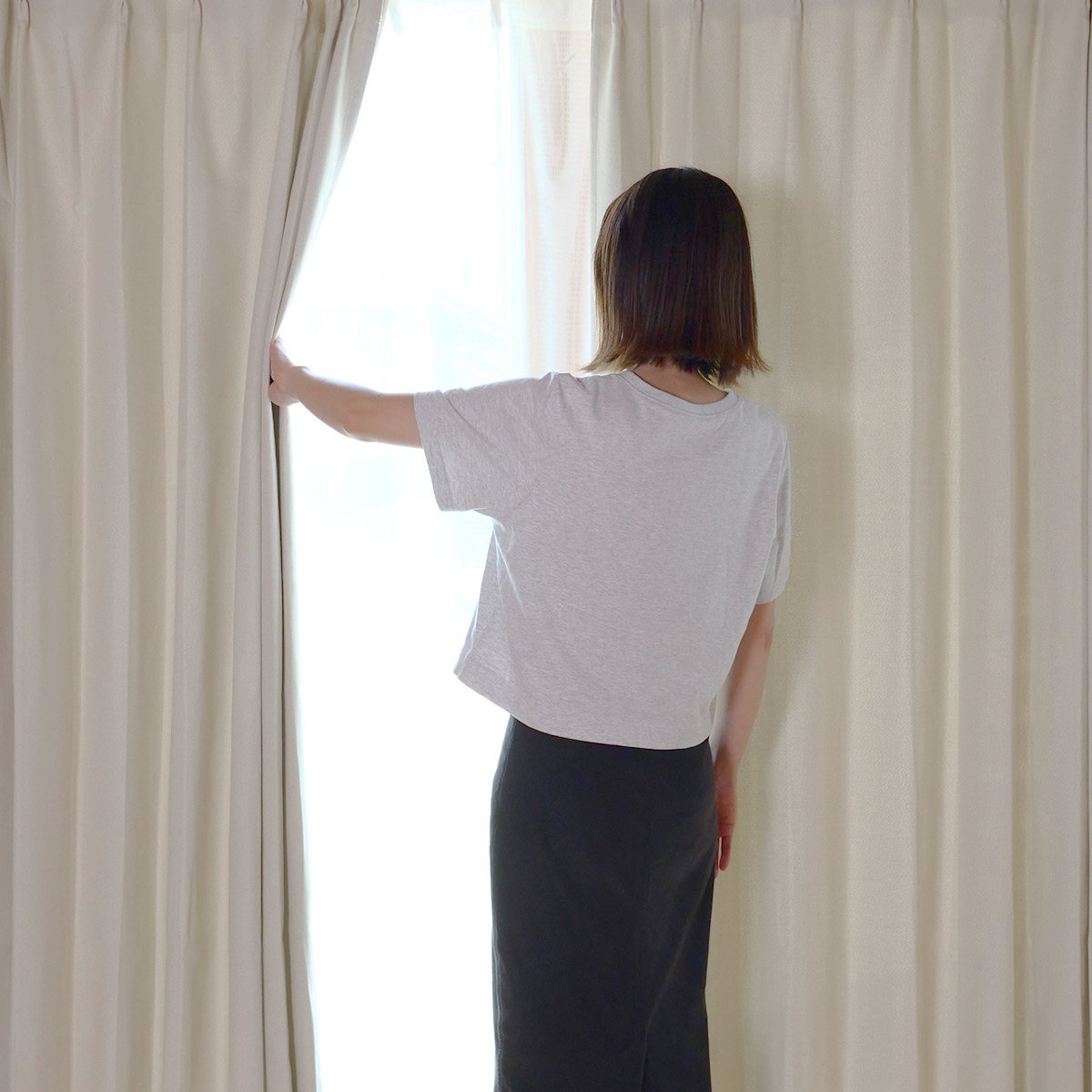 ユニベール（UNIVERS） カーテン 防炎 2級遮光カーテン 幅100×丈105