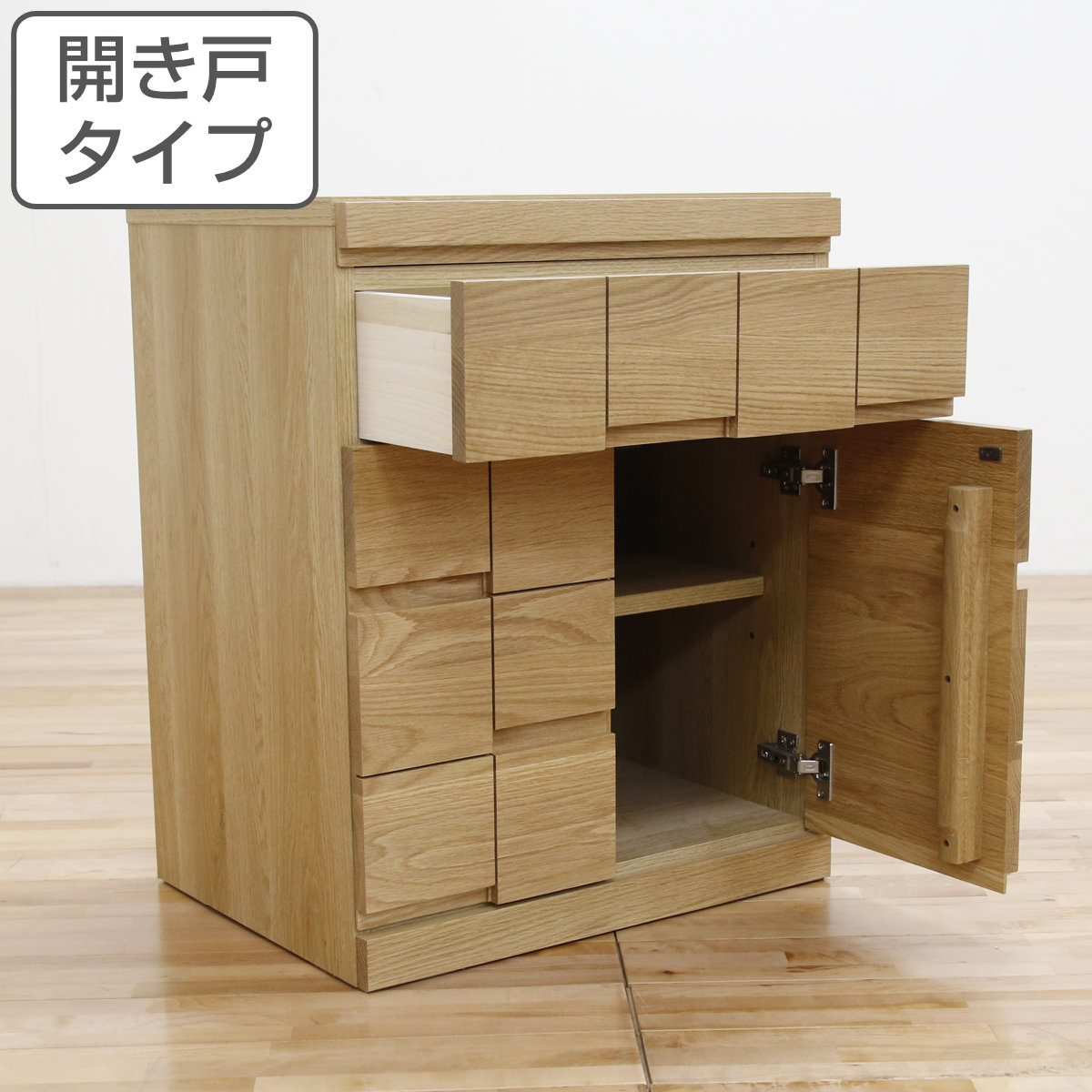 RENSEY レンセイ ミヤモト家具 チェスト キャビネット 開戸 電話台 ②