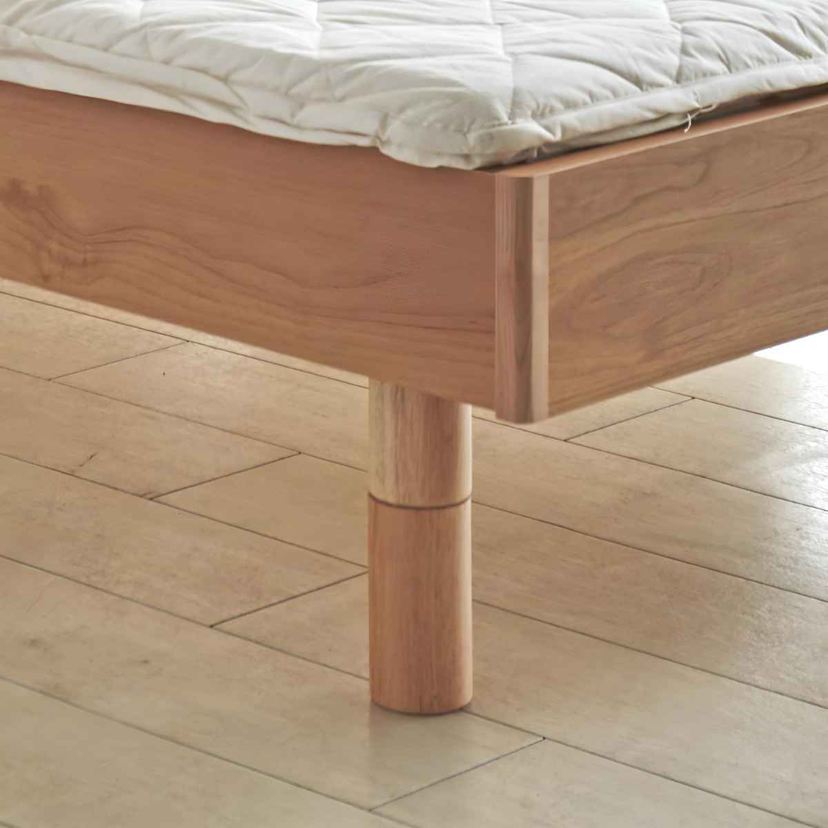 ベッド ワイドダブル TRUCK すのこ コンセント付 高さ調整 （ 開梱設置