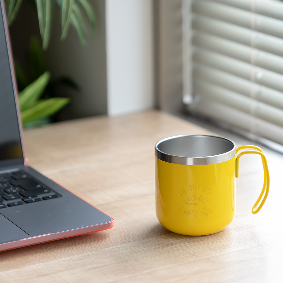 モンテ マグカップ 300ml ダブルステンレスマグカップ キャプテン