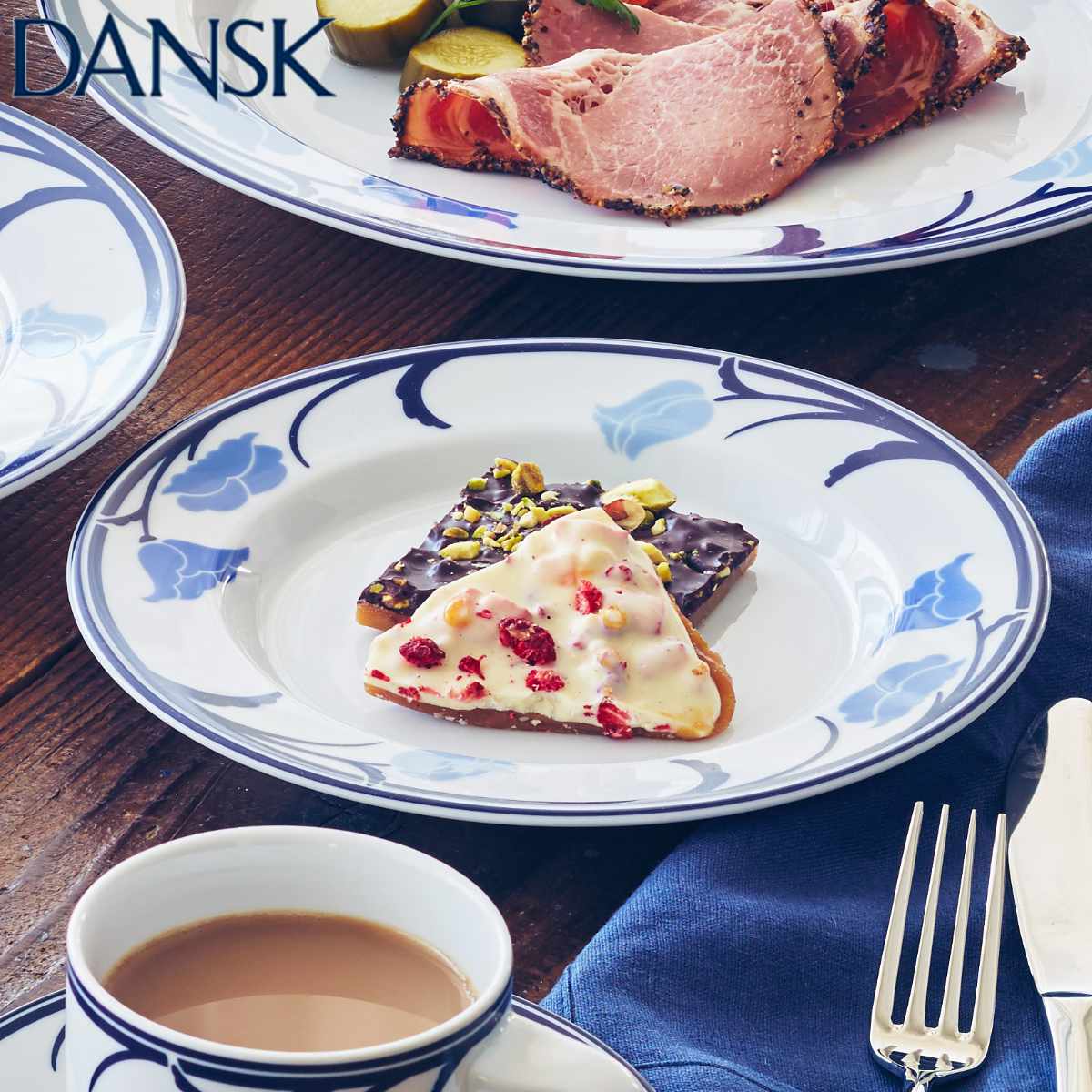 DANSK（ダンスク） パンプレート 18cm チボリ 洋食器 （ 北欧 食器