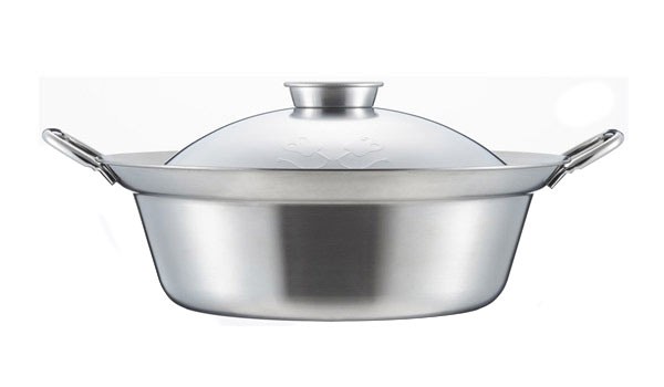 ヨシカワ 両手鍋 28cm IH対応 美味彩菜ちゃんこ鍋 ステンレス製 日本製