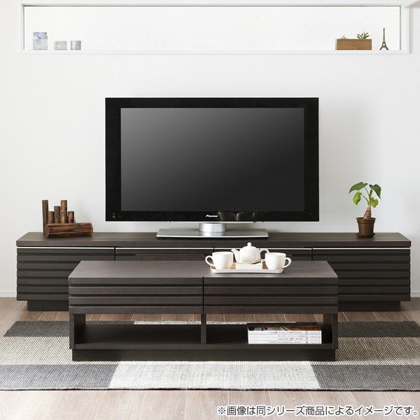 MKマエダ家具 テレビ台 ローボード 天然木 ルーバーデザイン JIG-NUOVO