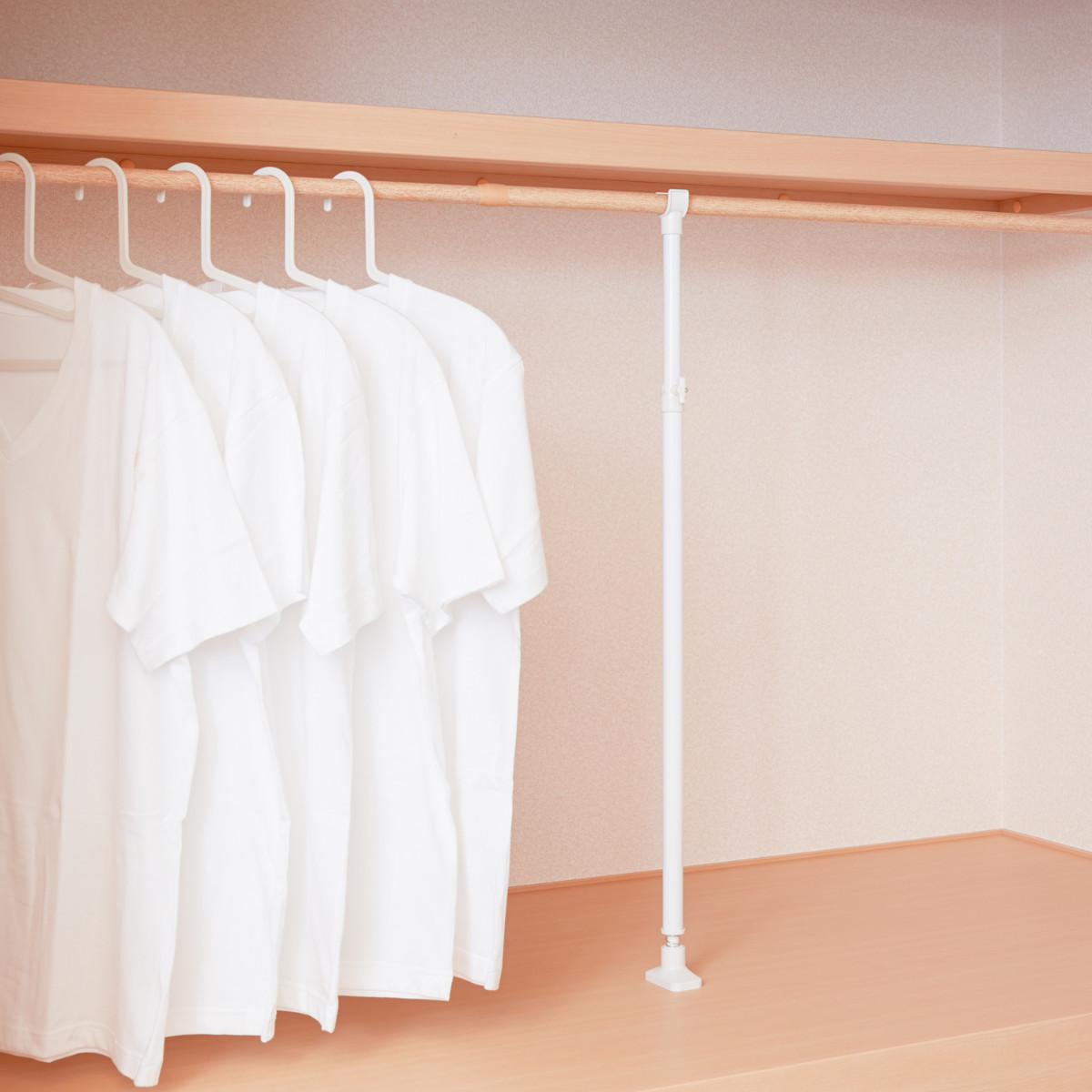 平安伸銅工業 突っ張り棒 支え ポール 69〜115cm 強力 支えポール 伸縮