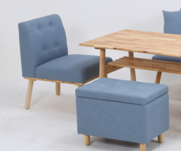 不二貿易（Fuji Boeki） ダイニングソファ 座面高44cm 1人掛け