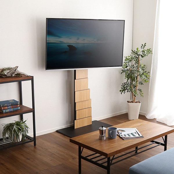ホームテイスト（HOME taste） テレビ台 幅75cm 壁寄せ ハイタイプ
