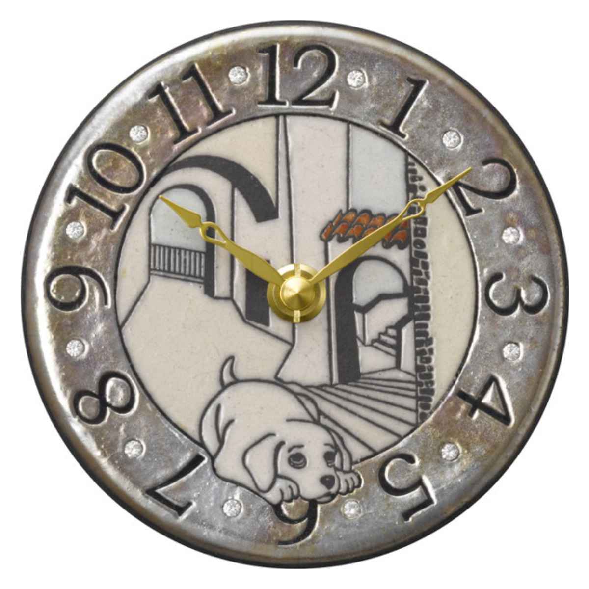 時計 置き掛け兼用 アントニオ・ザッカレラ アナログ Z907 （ 壁掛け