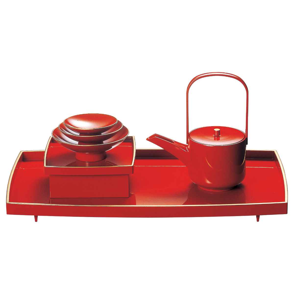 福井クラフト 屠蘇器 高級寿 おとそ セット 朱天金 化粧箱入 とそ酒器