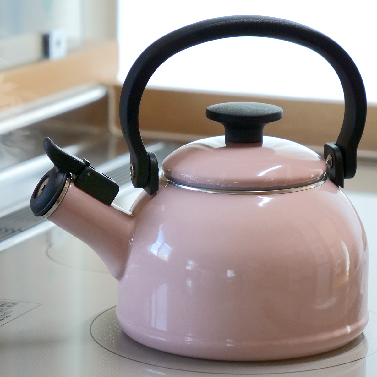 富士ホーロー 笛吹きケトル ホーロー IH対応 1.6L Honey Ware ハニー