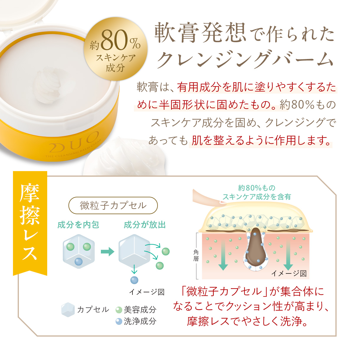 DUO（デュオ） 【大人の毛穴・キメの乱れケア】ザ クレンジングバーム