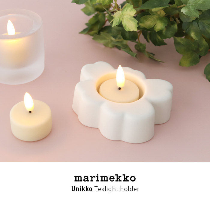 marimekko（マリメッコ） キャンドルホルダー Unikko ウニッコ ティー