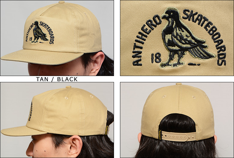 ANTIHERO（アンタイヒーロー） キャップ ANTI HERO CLUBHOUSE SNAPBACK
