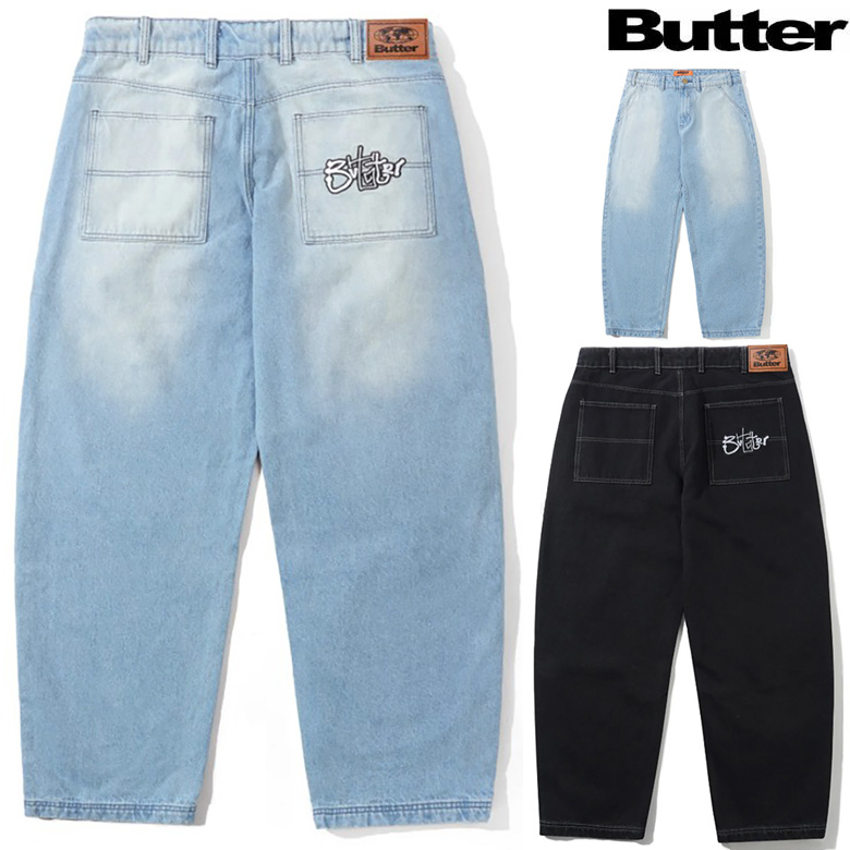 Butter Goods（バターグッズ） パンツ BUTTER GOODS SCRIBBLE DENIM