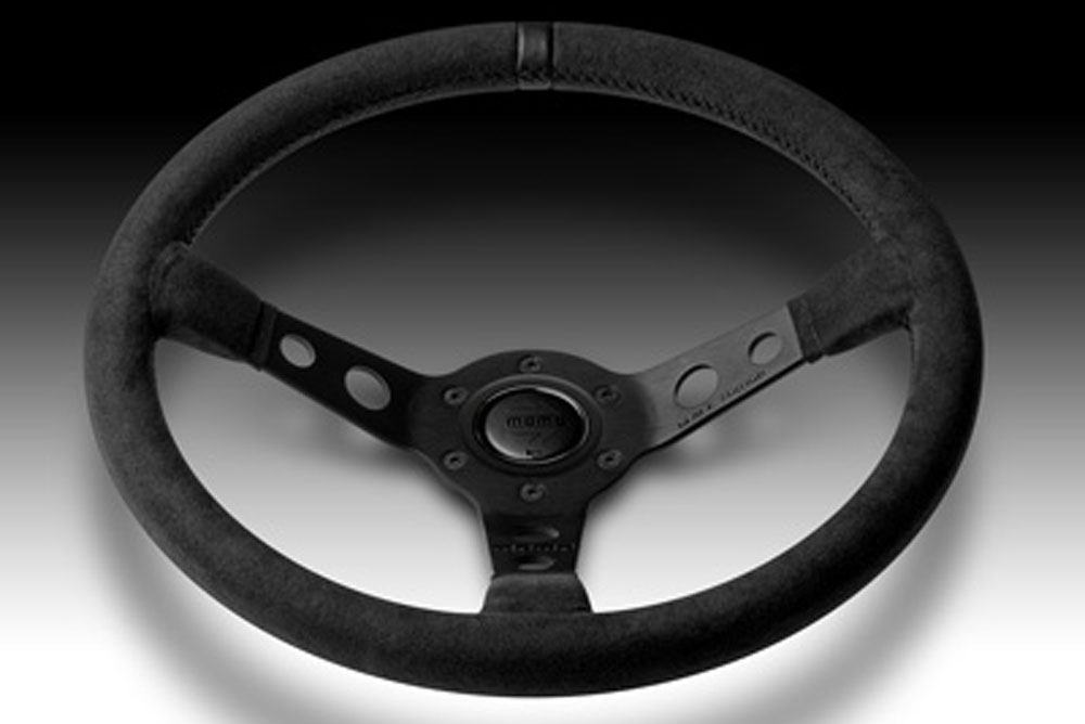 MOMO（モモ） ステアリング MOD.07 BLACK EDITION 350mm モデル07