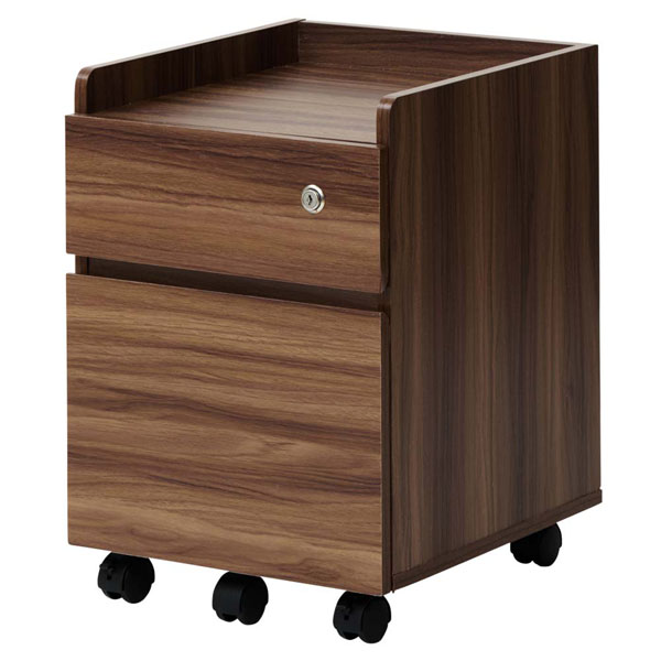 デスクワゴン キャビネット 学習ワゴン 収納 頑丈 引き出し キャスター