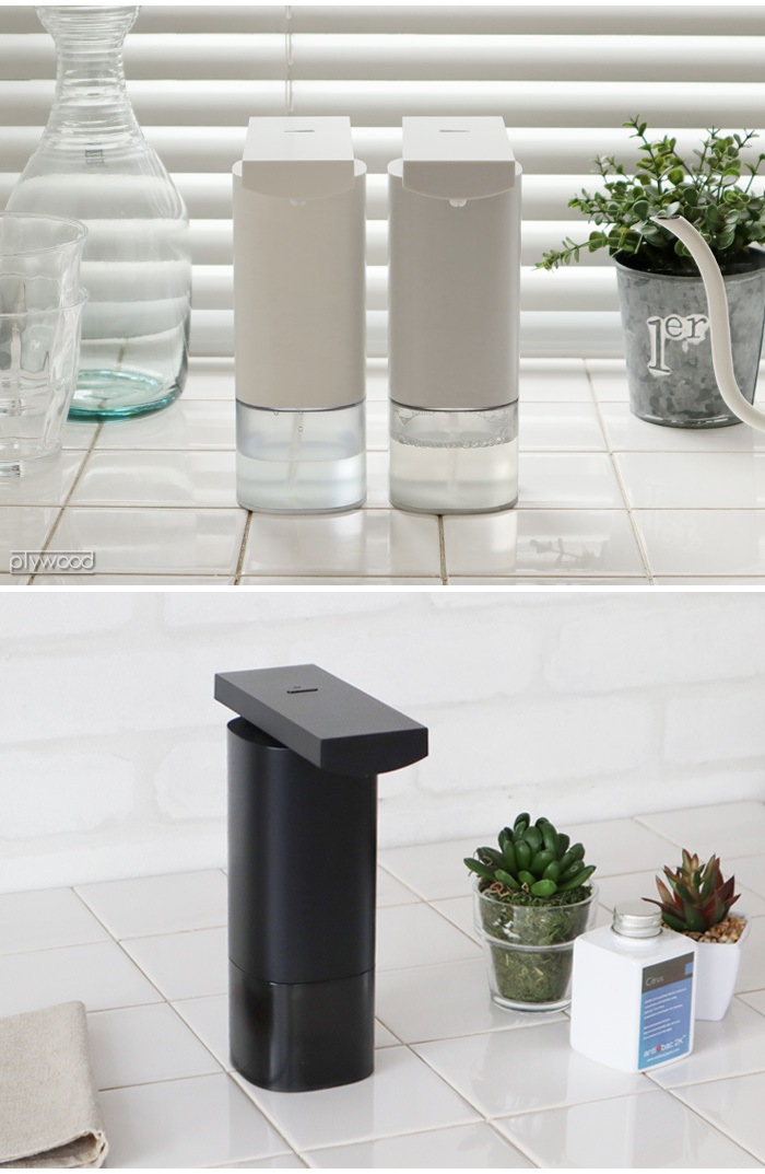 0（プラスマイナスゼロ） 特典付 ハンドソープ ディスペンサー 自動