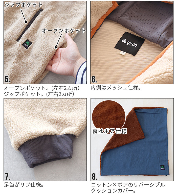 歩ける寝袋 グローン ソフトボア モモンガ gRon : plywood - 通販