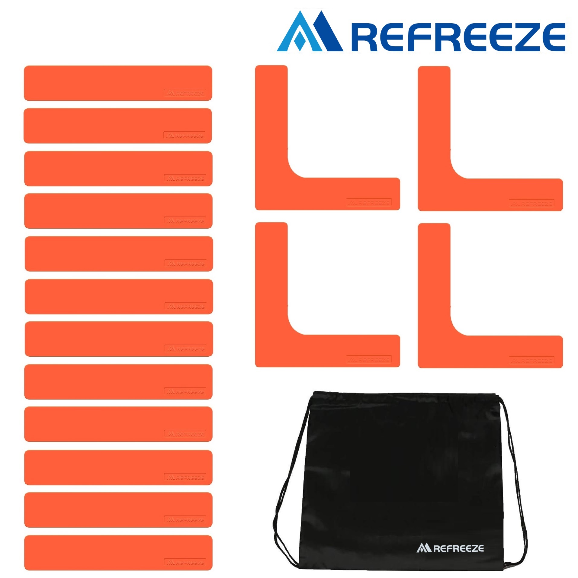 REFREEZE リフリーズ 3×2m ポータブル サッカーゴール 収納バッグ付き