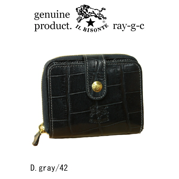 IL BISONTE（イルビゾンテ） 財布 IL BISONTE 2つ折りラウンドジップ