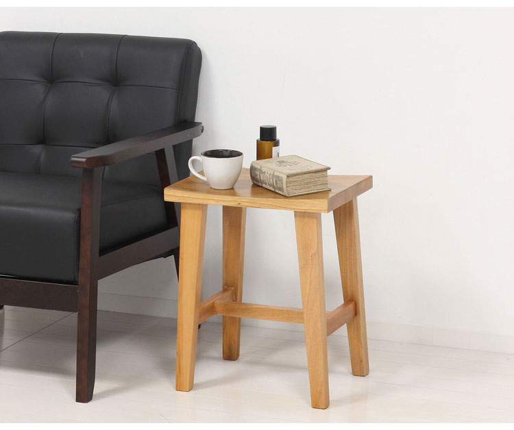 天然木スツール 完成品 高さ45cm 玄関スツール 腰掛け ディスプレイ