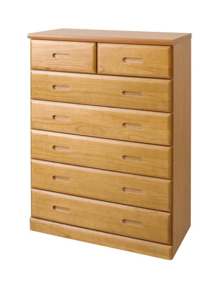 日本製 完成品 大川家具 merci 天然木 桐 チェスト 幅80 ハイタイプ