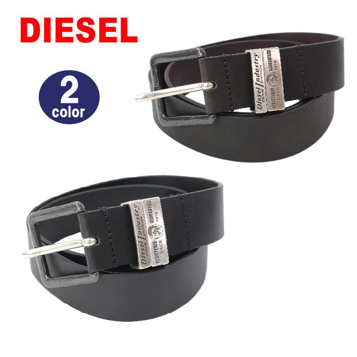 DIESEL（ディーゼル） ベルト X05541 PR227 T8013 T2153 ブラック