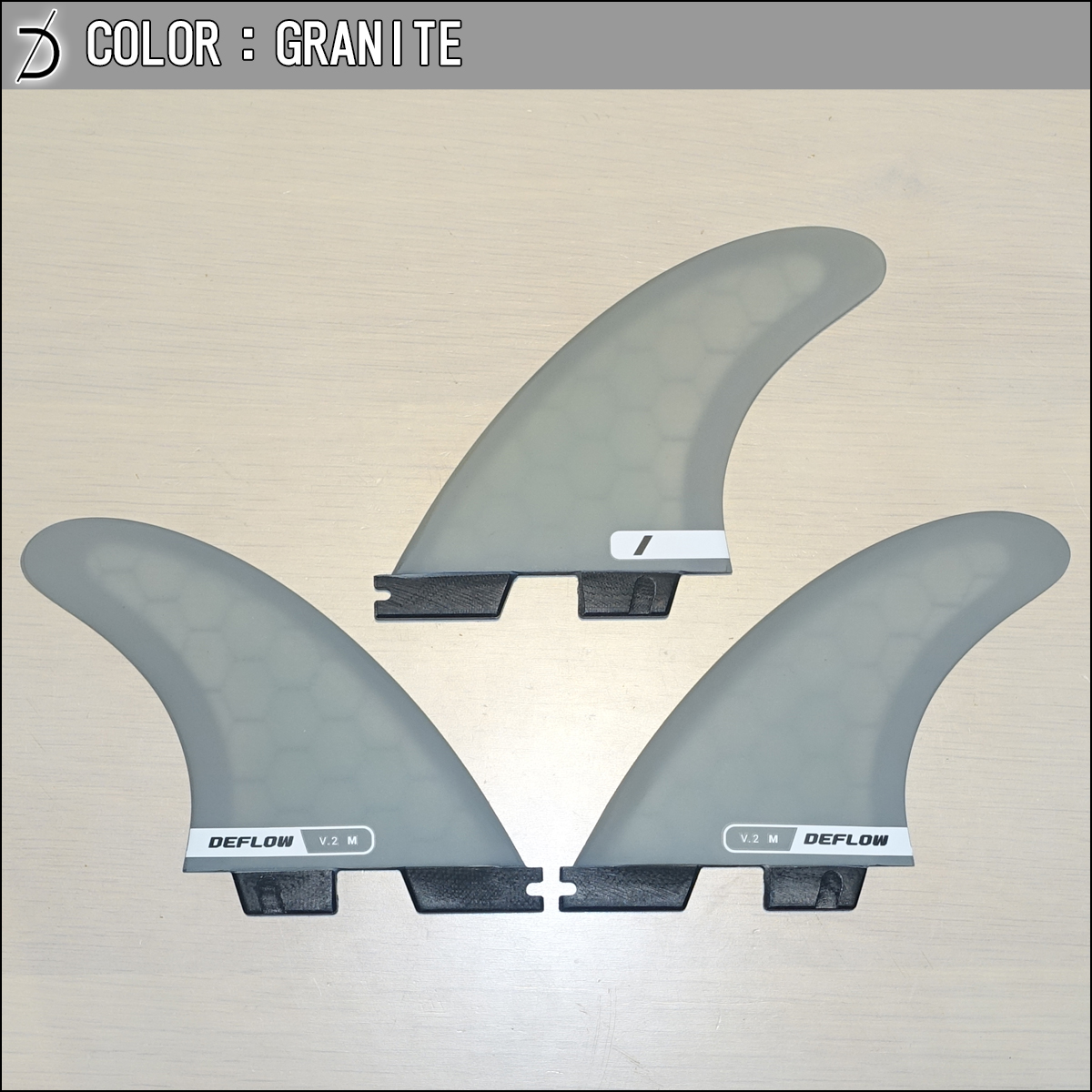 DEFLOW デフロウ FCS2 フィン トライフィン V.2 FIN EVO 3本セット