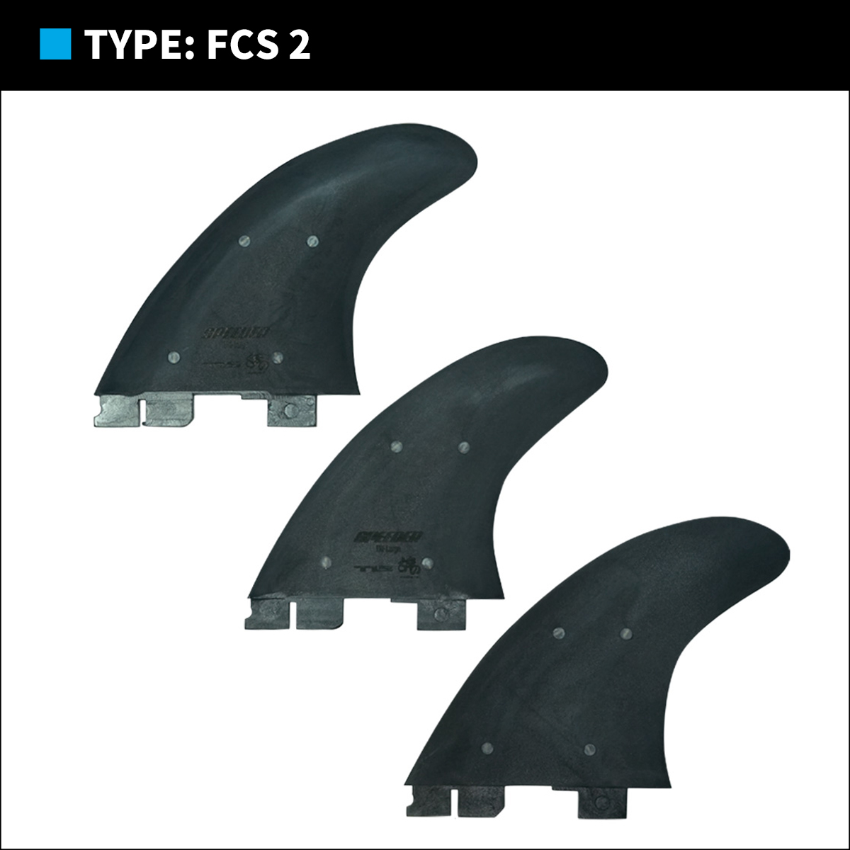 AUフィン LRC2.0 サーフボード FCS2 トライフィン スラスター AUフィン