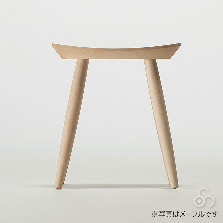 cosine（コサイン） (プレゼント付) エントランススツール タモ材 ST