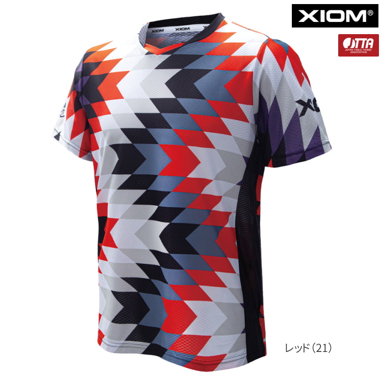 XIOM（エクシオン） 卓球ユニフォーム 上下セット ドラゴン シャツ