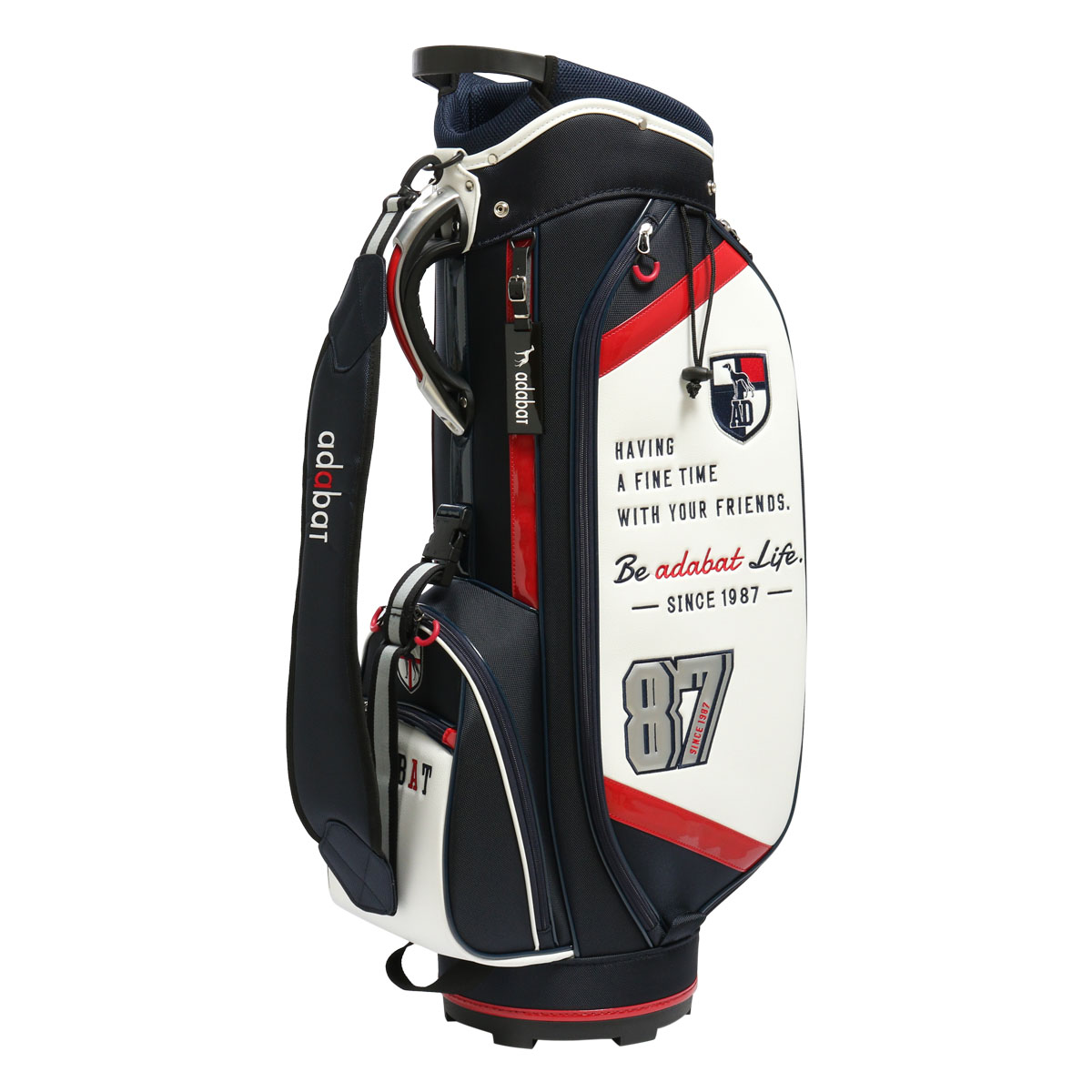 adabat（アダバット） ゴルフ キャディバッグ カート型 9型 47インチ