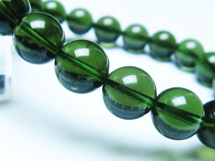 モルダバイト ブレスレット 9mm [t64-770]