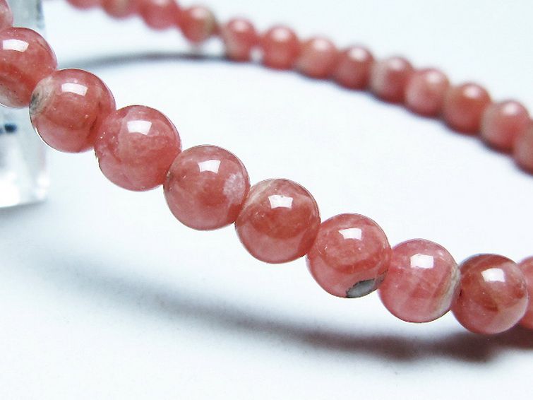 インカローズ ロードクロサイト ブレスレット 6mm [t16-15700]