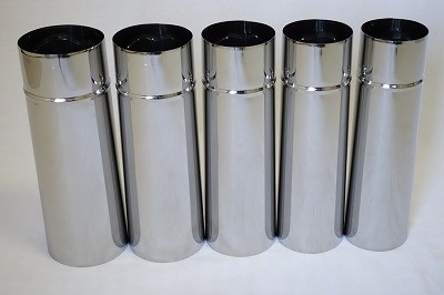 新保製作所 アウトドア専用ミニマトリョーシカ煙突（全長1300mm収納