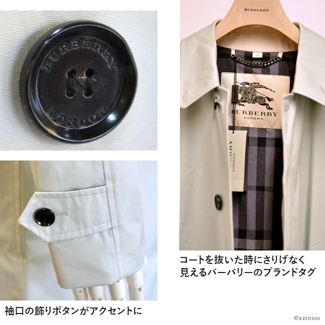 BURBERRY（バーバリー） トレンチ コート メンズ ステンカラー